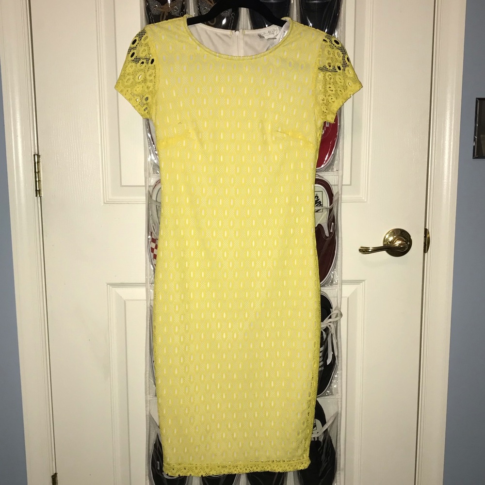 Yellow Lace Dress